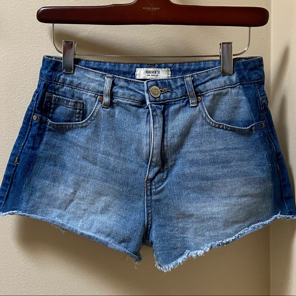Forever 21 denim shorts